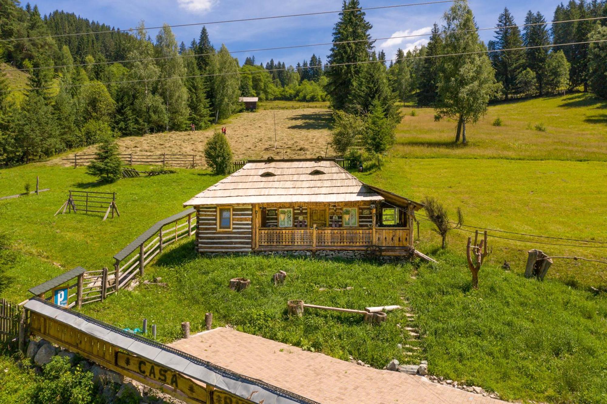 Casa Rustik Bucovina Villa Fundu Moldovei Eksteriør billede